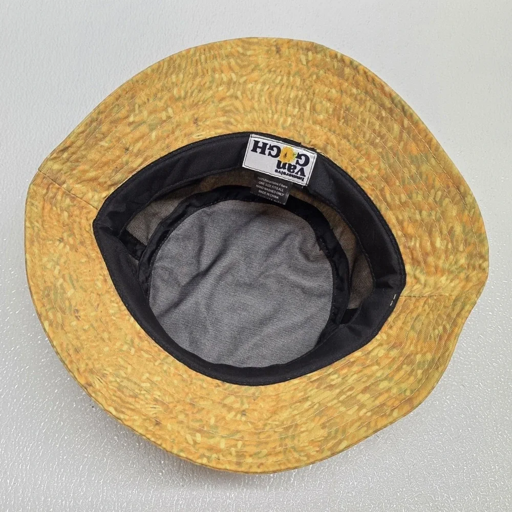 Immersive Van Gogh Yellow Bucket Hat